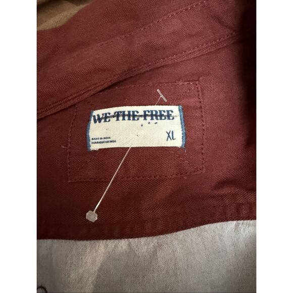 Free People Burgundy and Brown Kimono - Picture 11 of 11